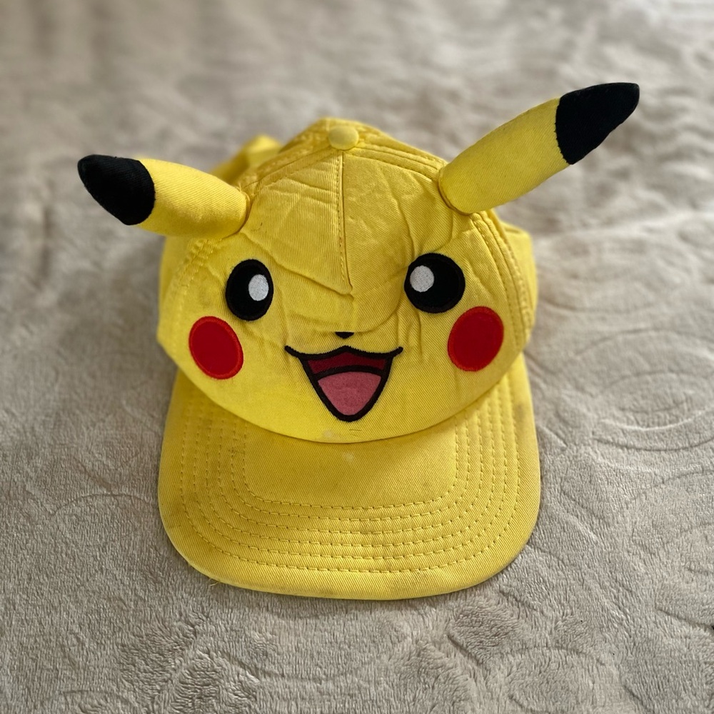 Yellow Pikachu Cap